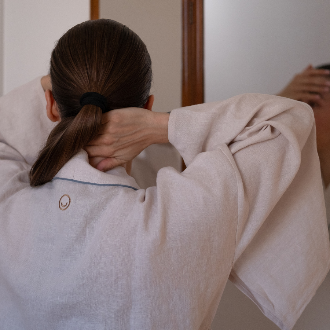 PRE-ORDER - THE LINEN KIMONO CREAM