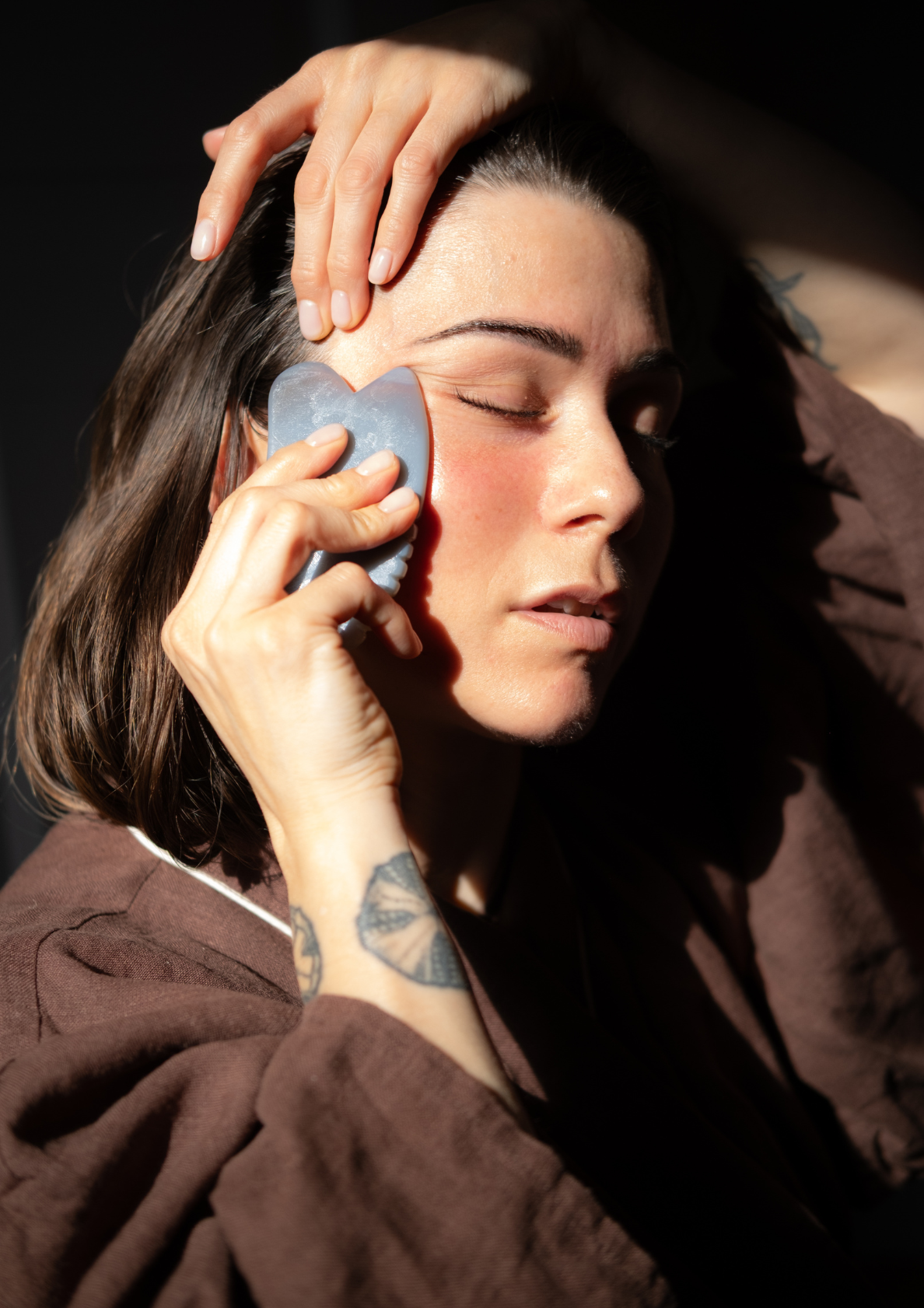 MOLECULE Gua Sha - Grey Agate