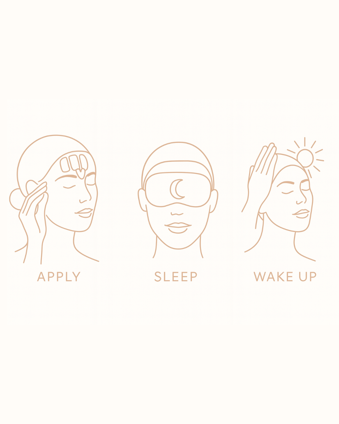 ROGUSA Forehead Face Tape